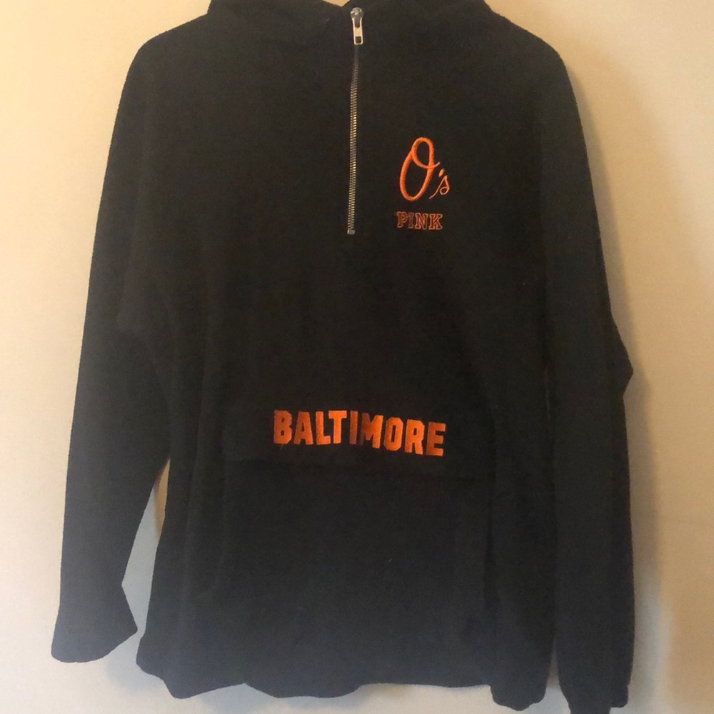 Pink Baltimore Orioles fleece - Picture 2 of 2